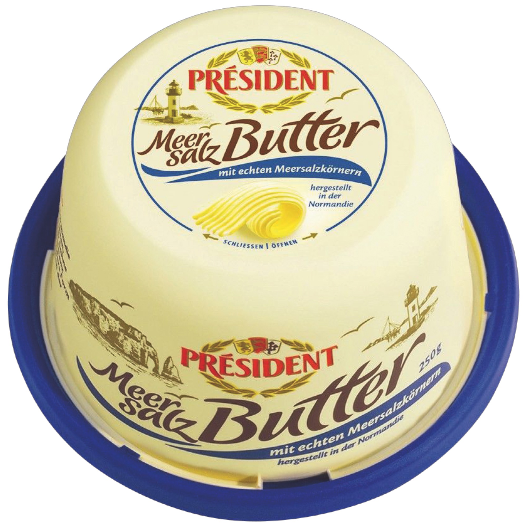 President maslo s morskou soľou 250g