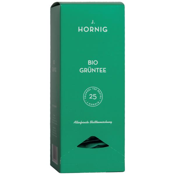 Hornig Bio Triangle 25ks, zelený čaj