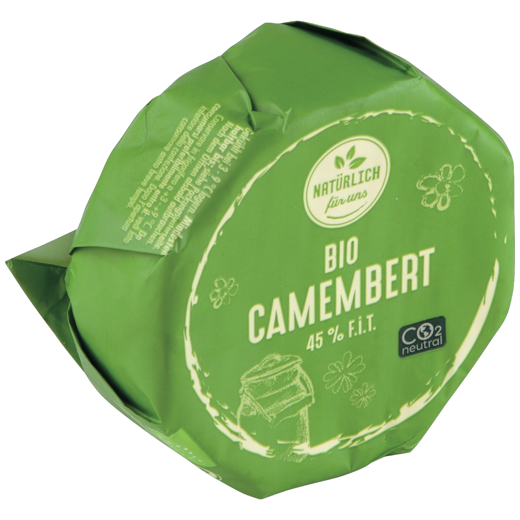 NFU Bio Camembert 45% tuku 150g