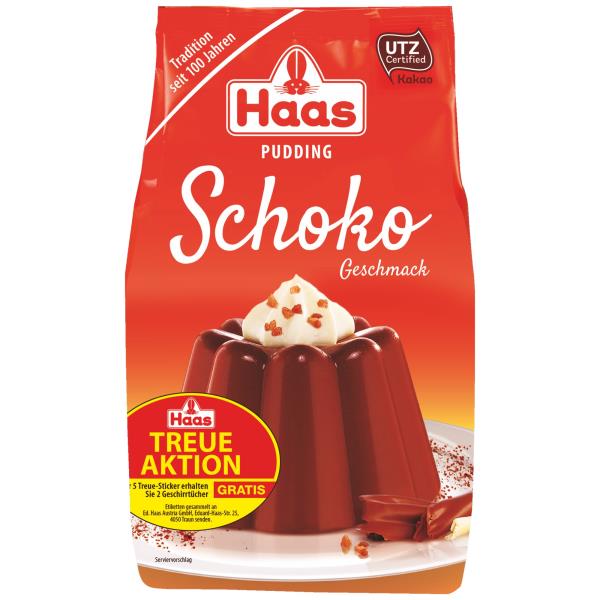 Haas čokoládový puding 1kg