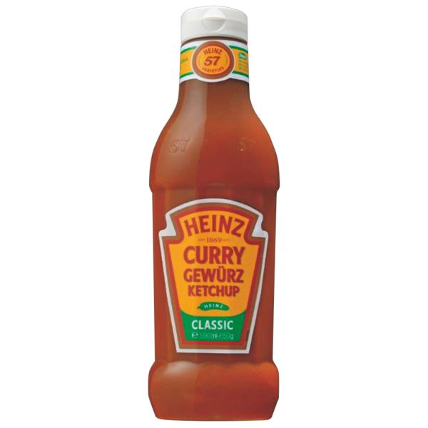 Heinz Curry ochutený kečup 590ml