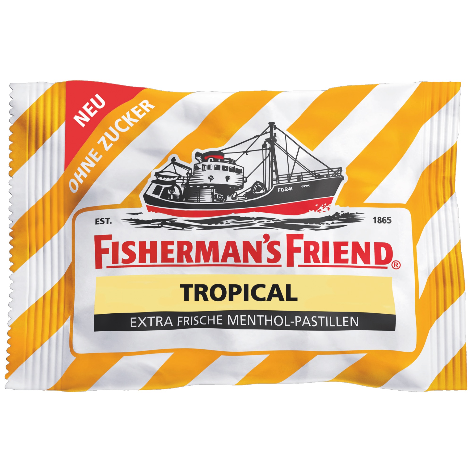 Fishermans Friend bez cukru 25g Tropical
