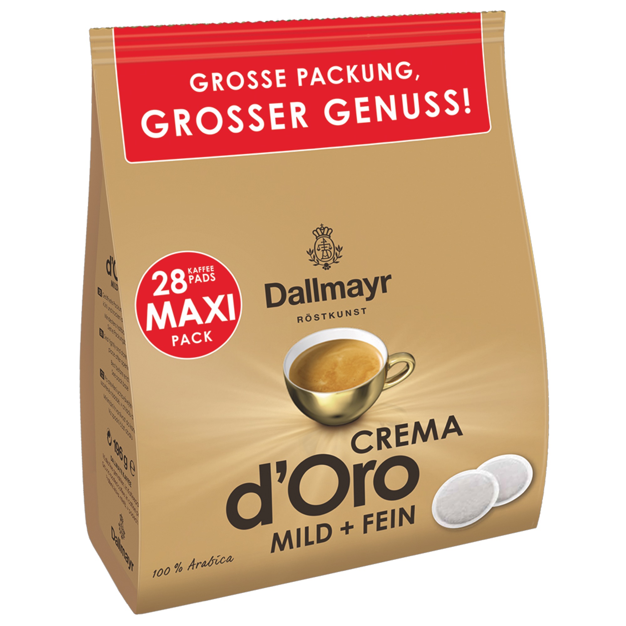 Dallmayr pads 28ks Crema mild&fein