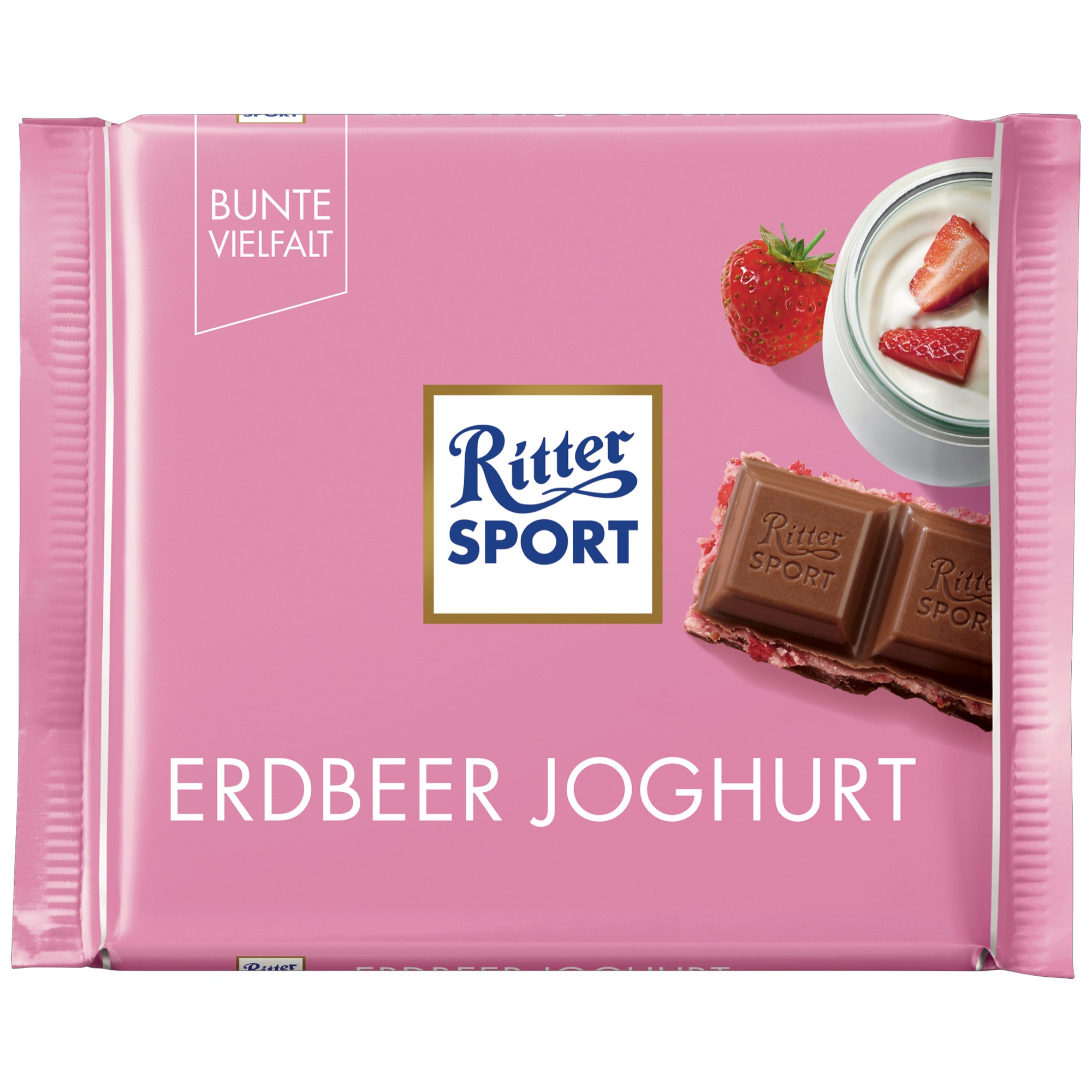 Ritter Sport 100g, jahoda jogurt