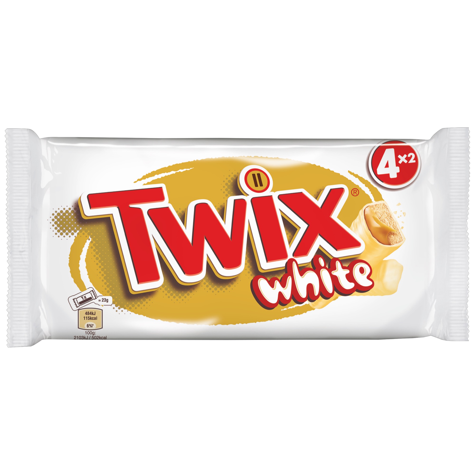 Twix White 4ks 184g