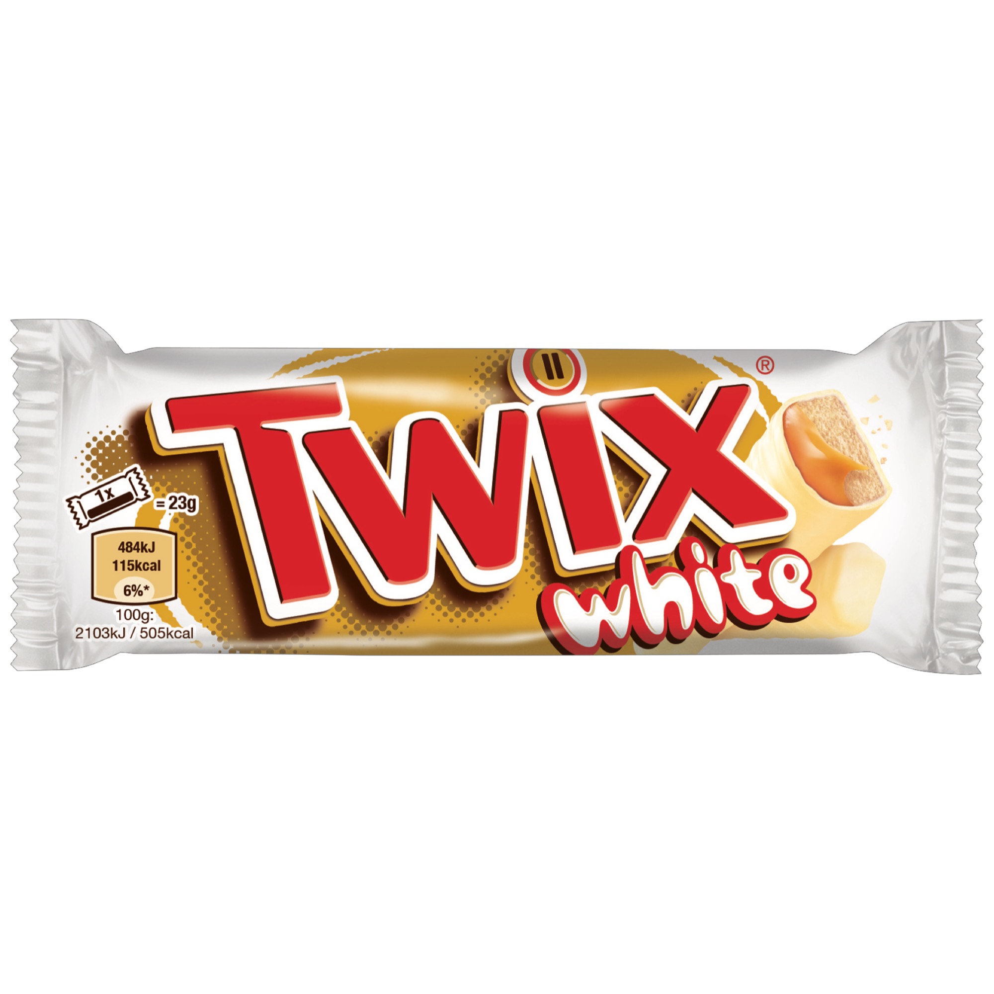 Twix white Single 46g