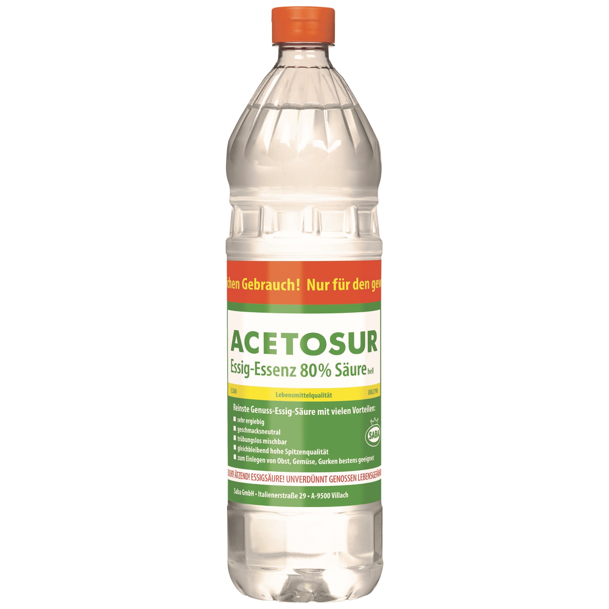 Acetosur esencia svetlá 80% 1kg