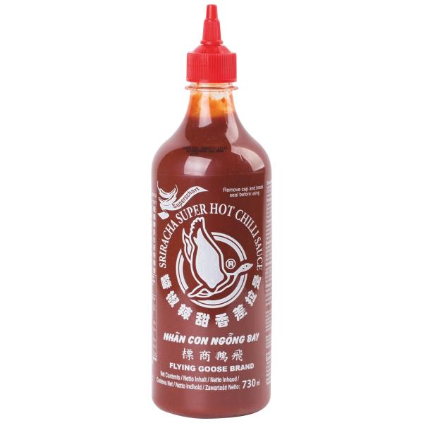 Sriracha čili omáčka 730ml, super ostrá