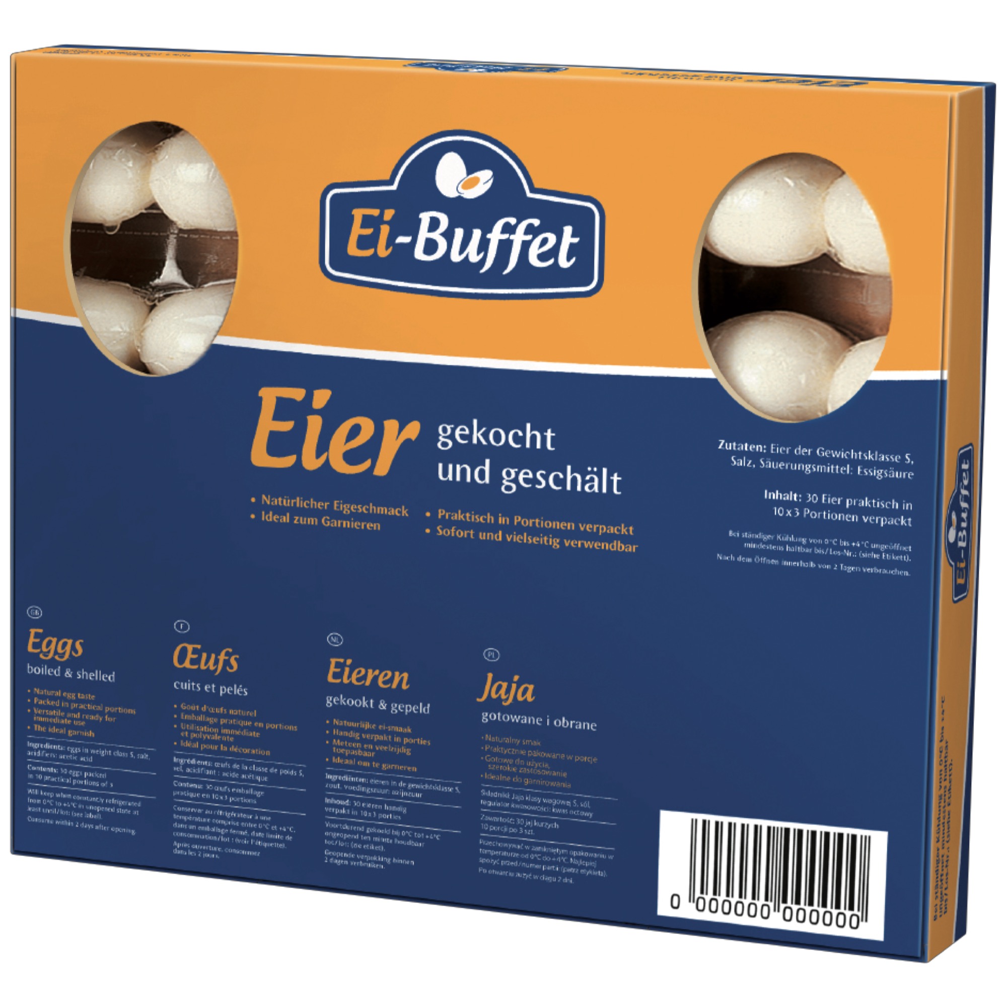 Eibuffet vajcia var./lúp.voľný chov 30ks
