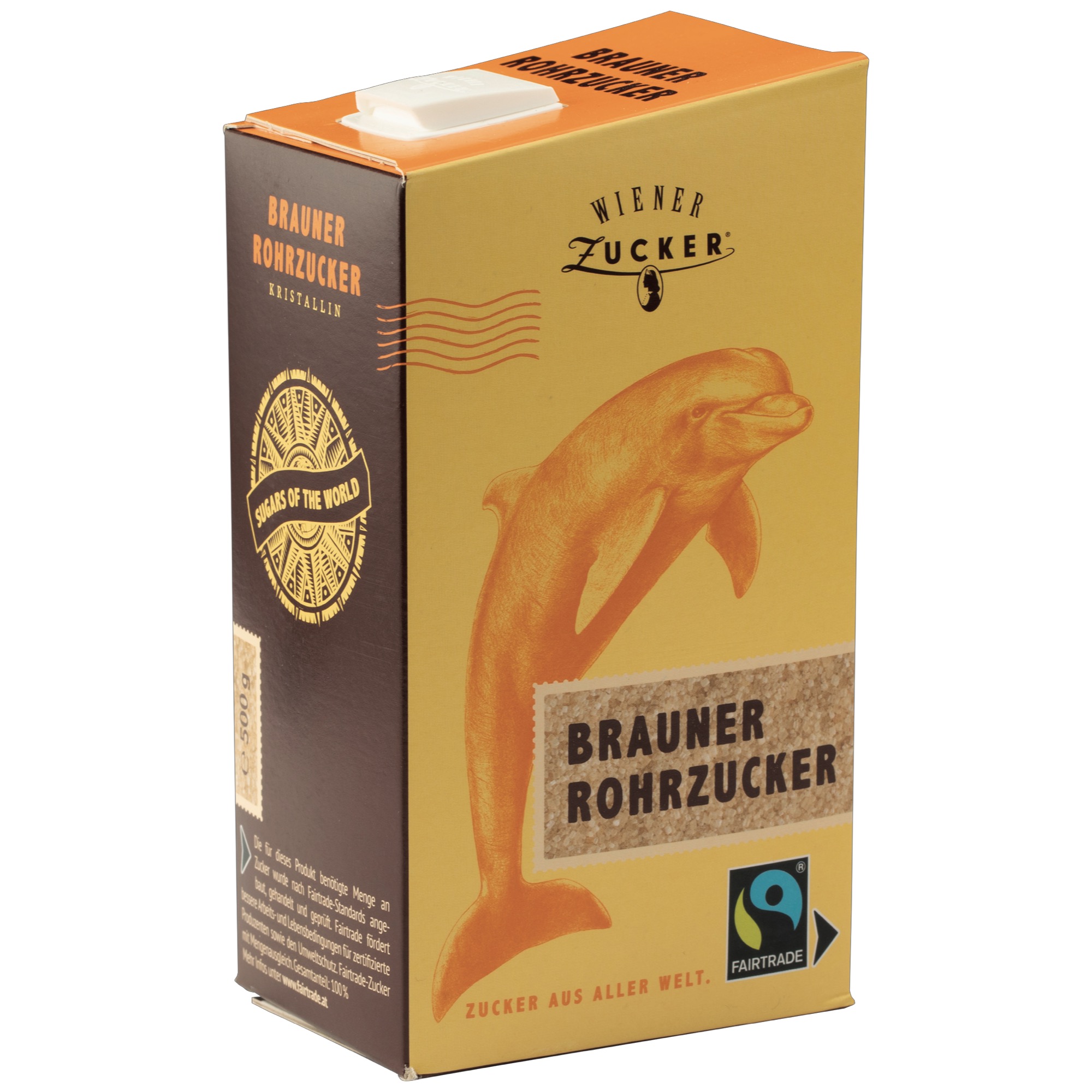 Wiener Brauner Rohrzucker Fairtrade 500g