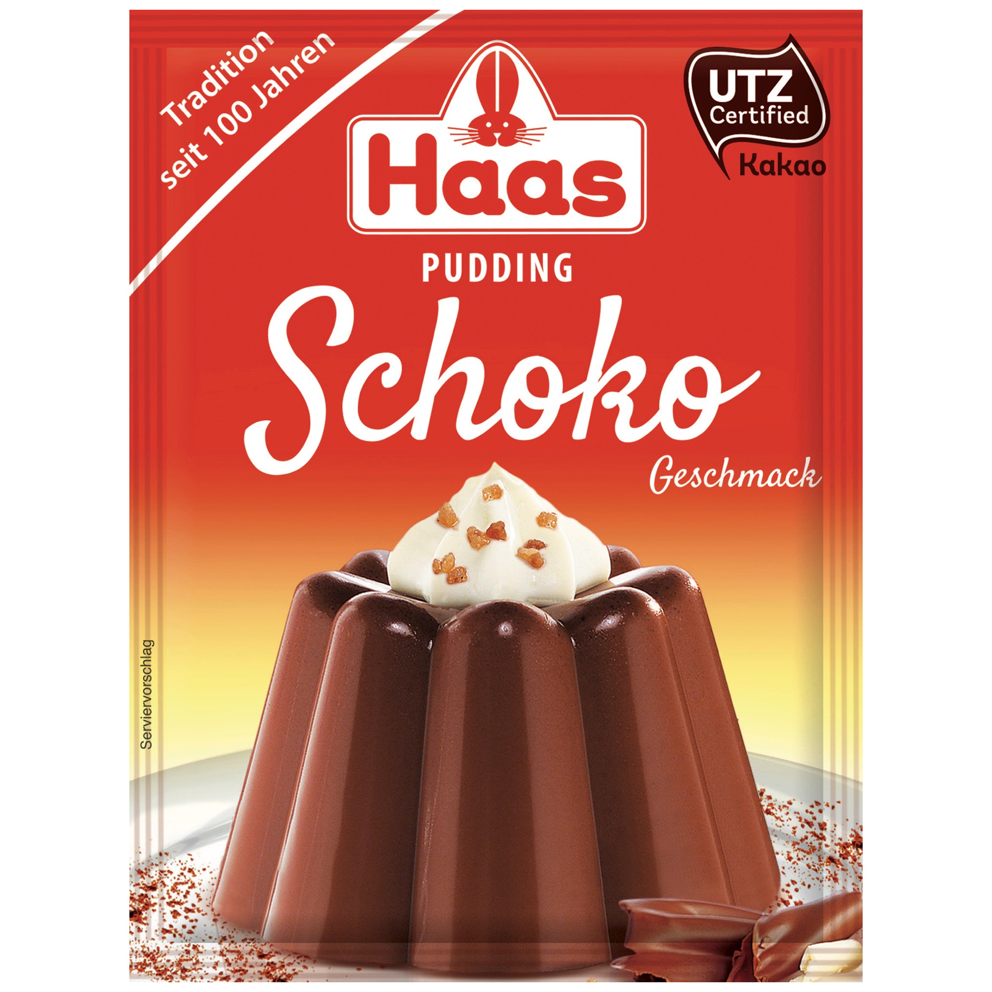 Haas Pudding 3er, Schoko