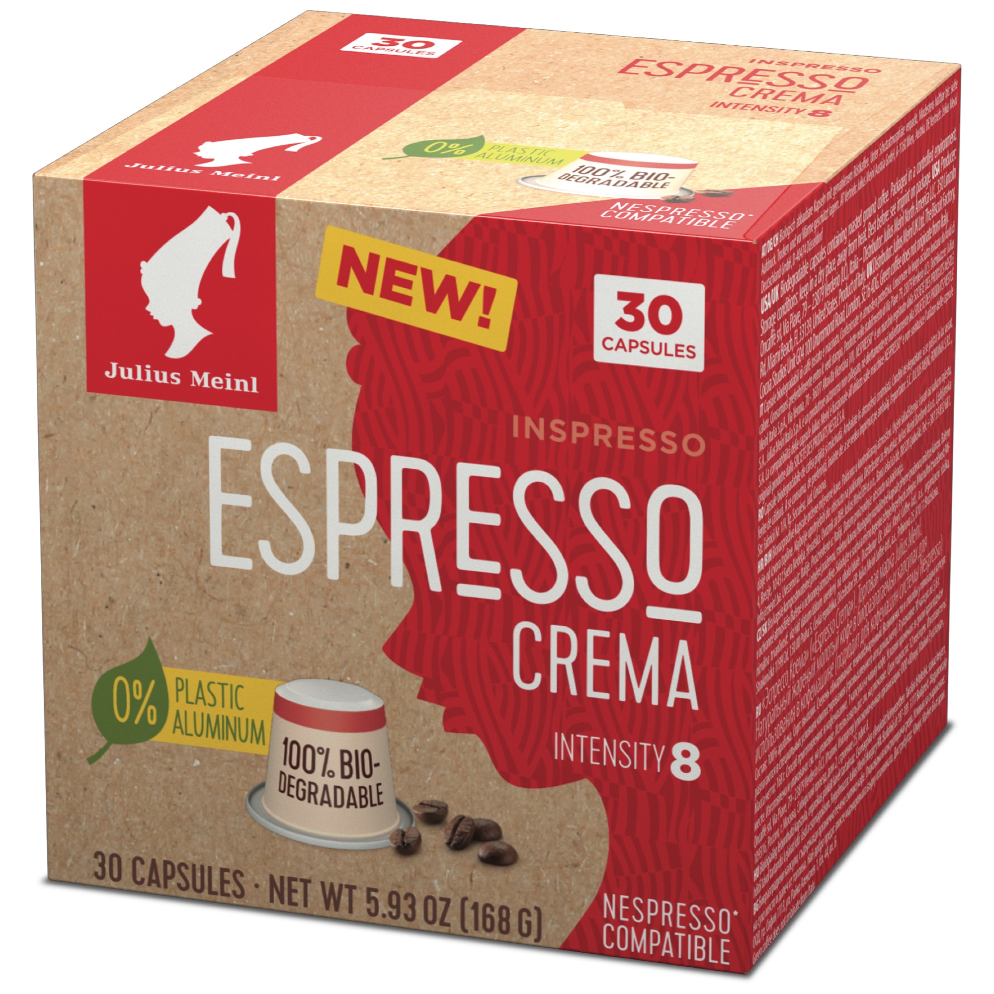 Meinl Kapseln 30Stk., Espresso Crema