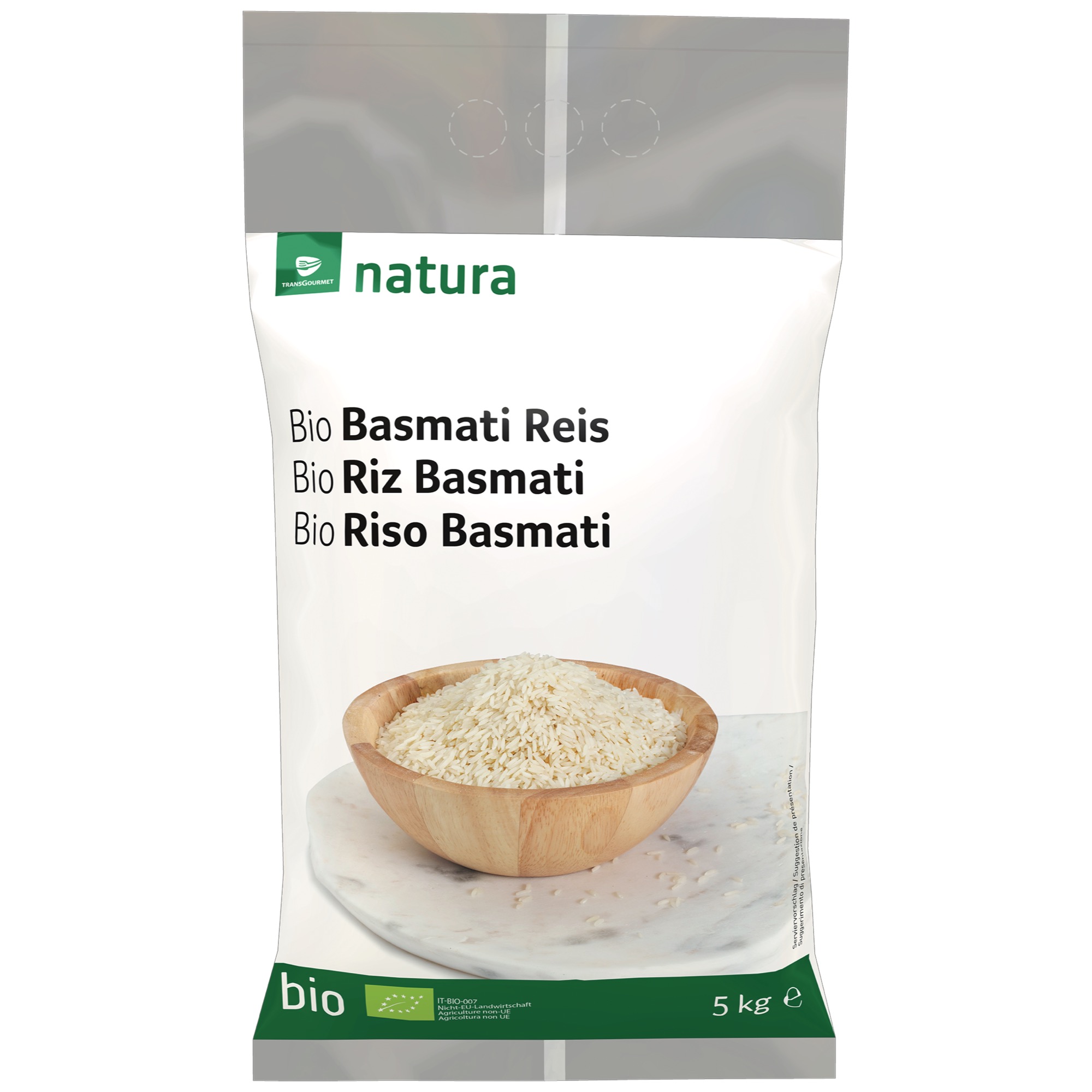 Natura Bio ryža Basmati 5kg