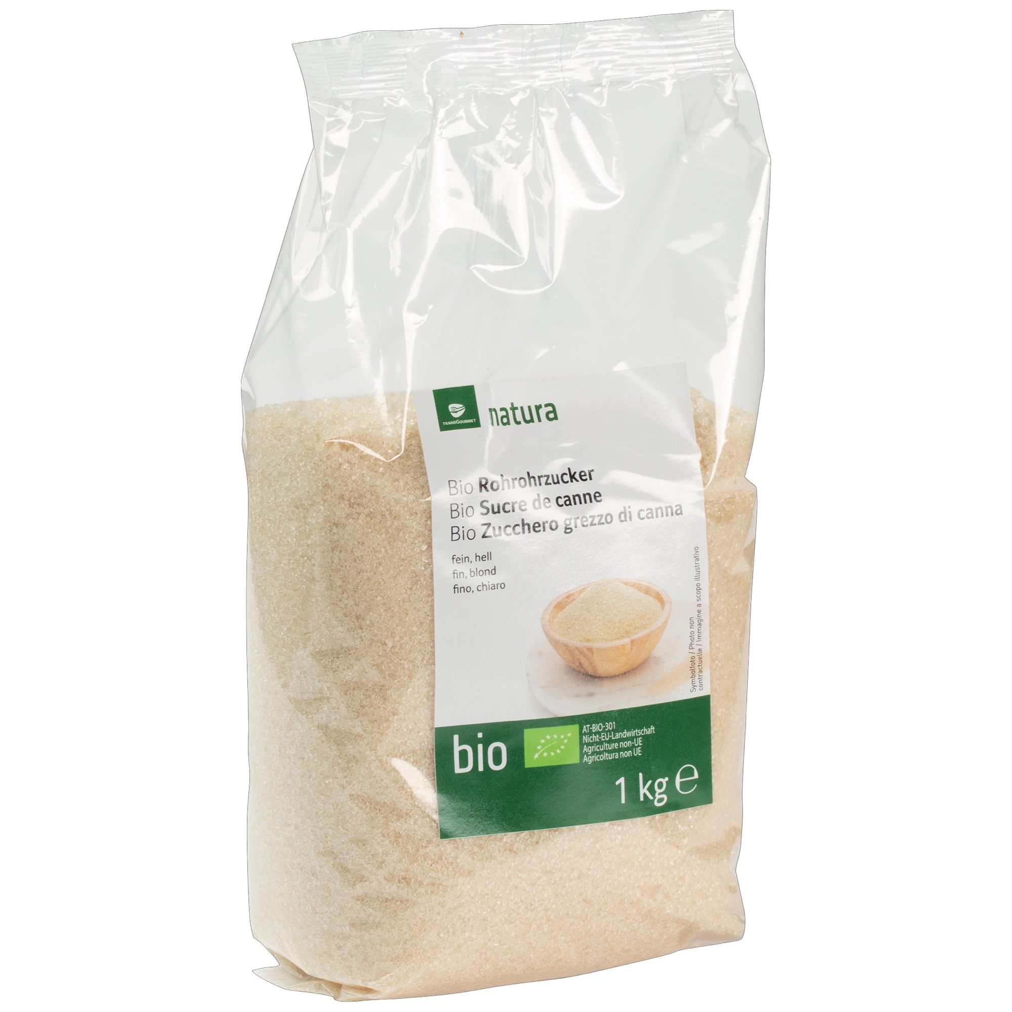 Natura Bio trst.cukor jemný svetlý 1kg