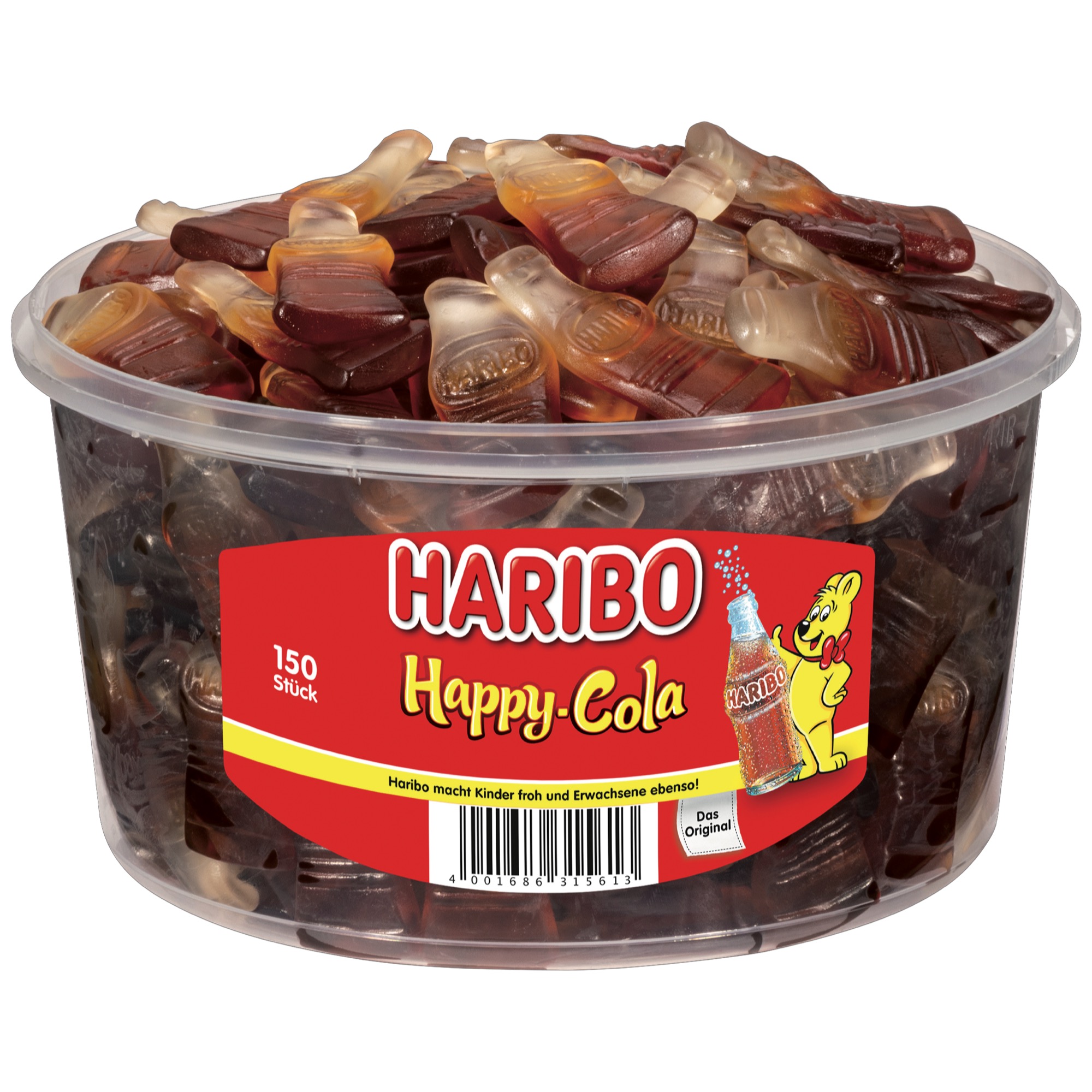 Haribo dóza 150ks Happy Cola