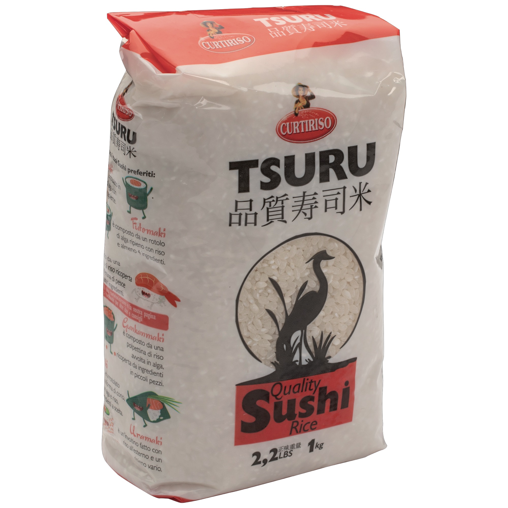 Curtiriso Tsuru Sushi ryža 1kg