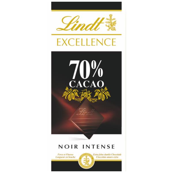 Lindt Excellence 100g 70% kakao jemná 