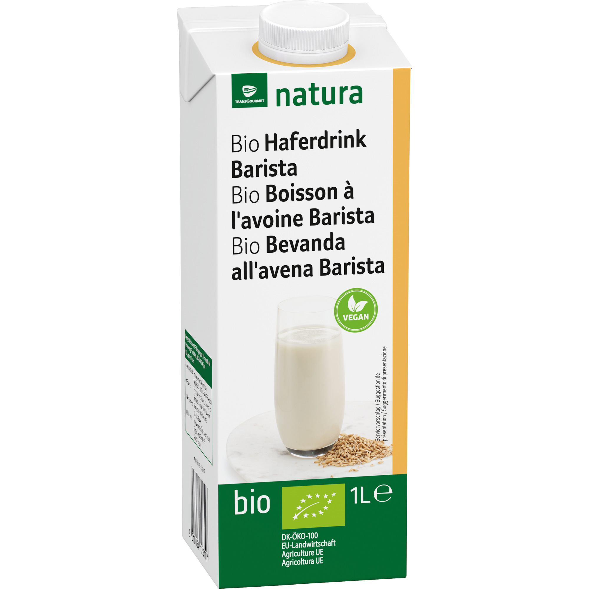 Natura Bio Haferdrink Barista 1l