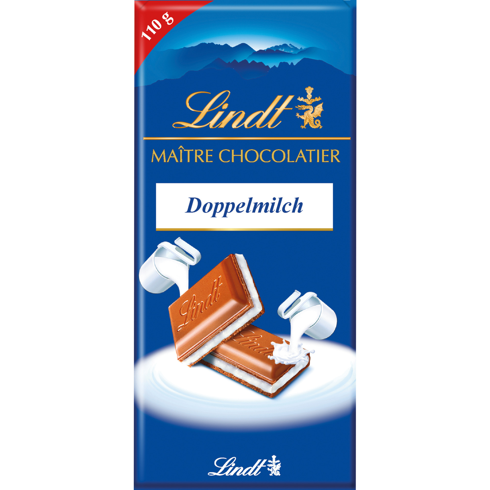 Lindt Maitre Chocolatier 110g, Doppelm.