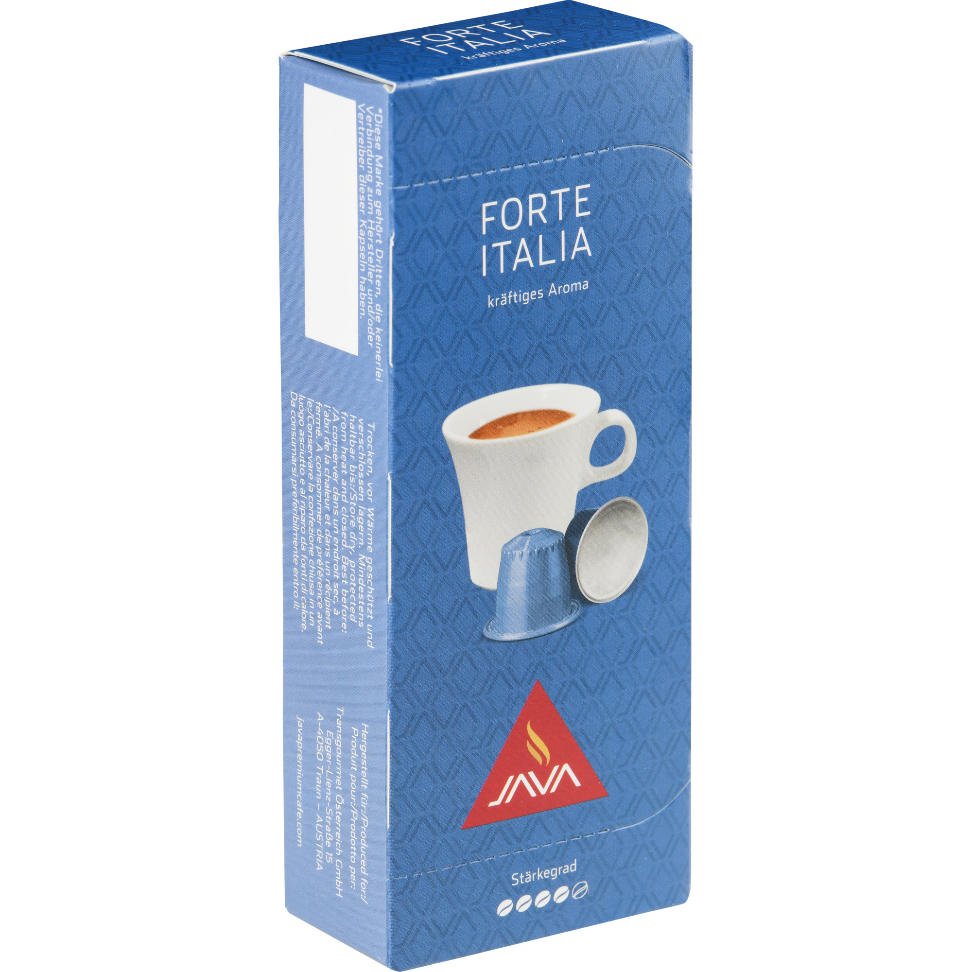 Java Kaffeekapseln 10Stk., Forte Italia