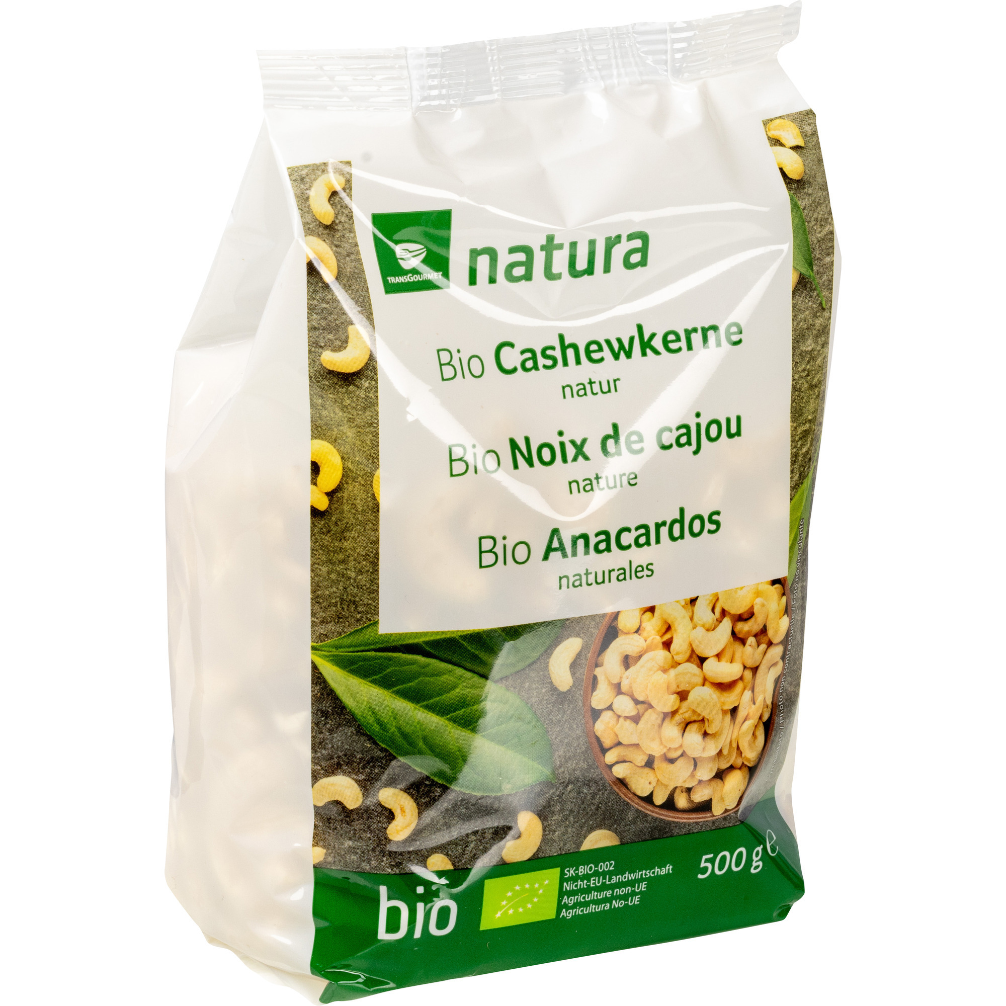 Natura Bio Cashewkerne natur 500g