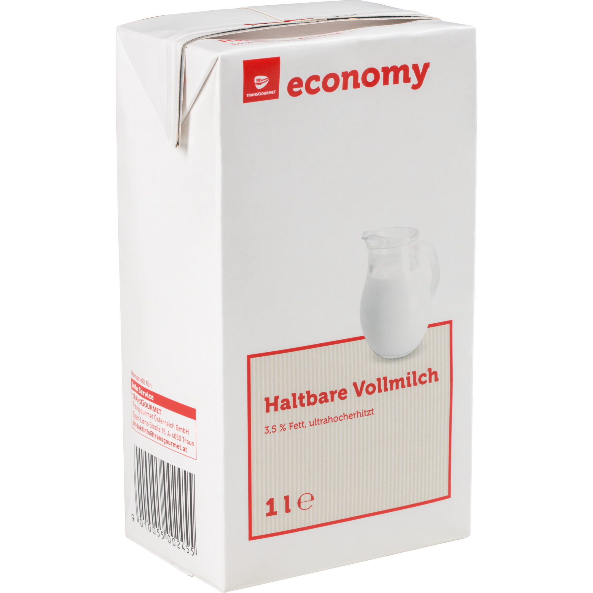 Economy H-Vollmilch 3,5% 1l