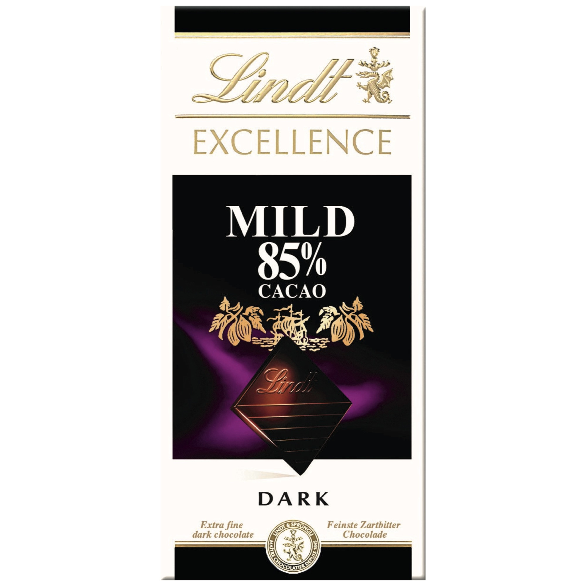 Lindt Excellence 100g, 85% kakaa jemná