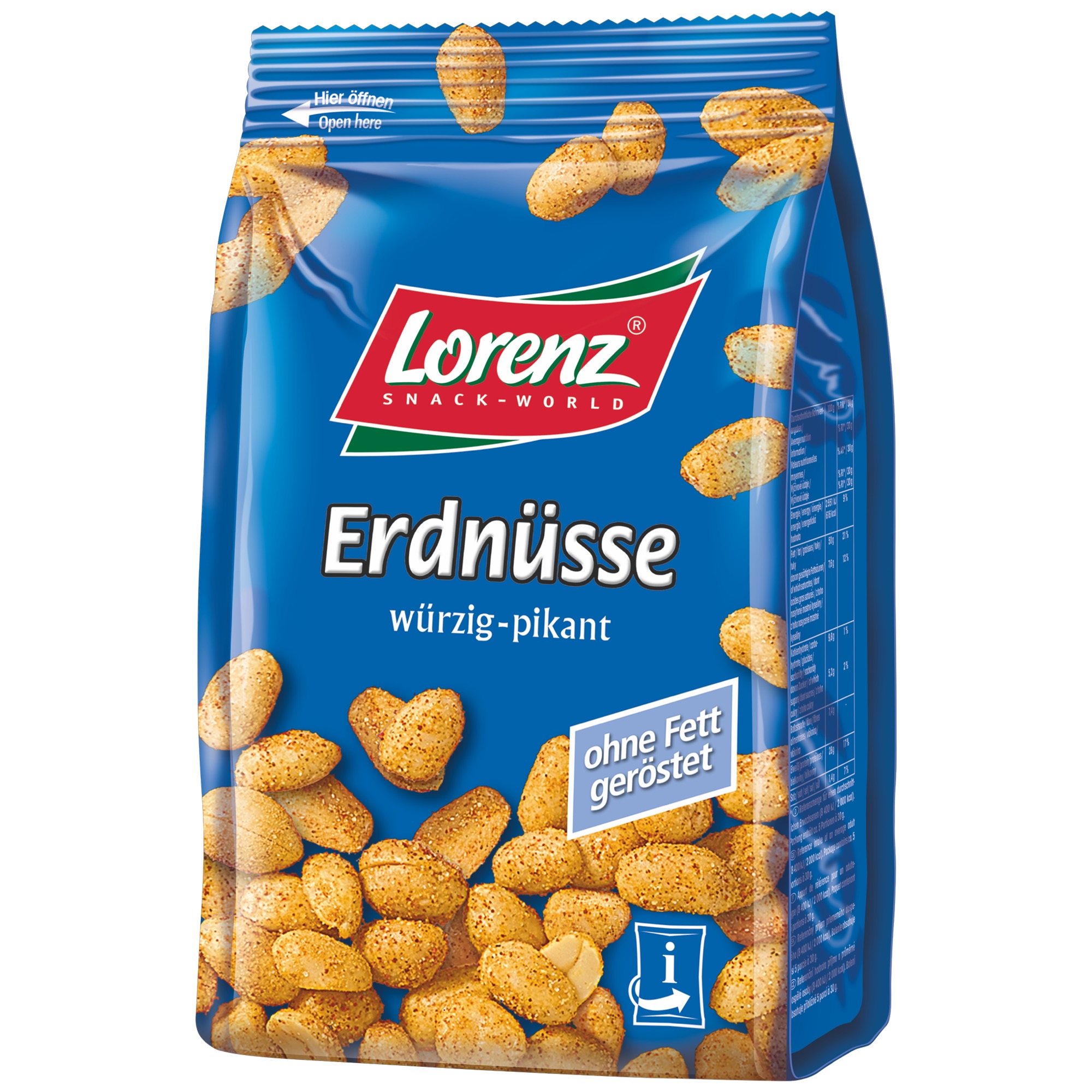 Lorenz Erdnüsse würzig 150g