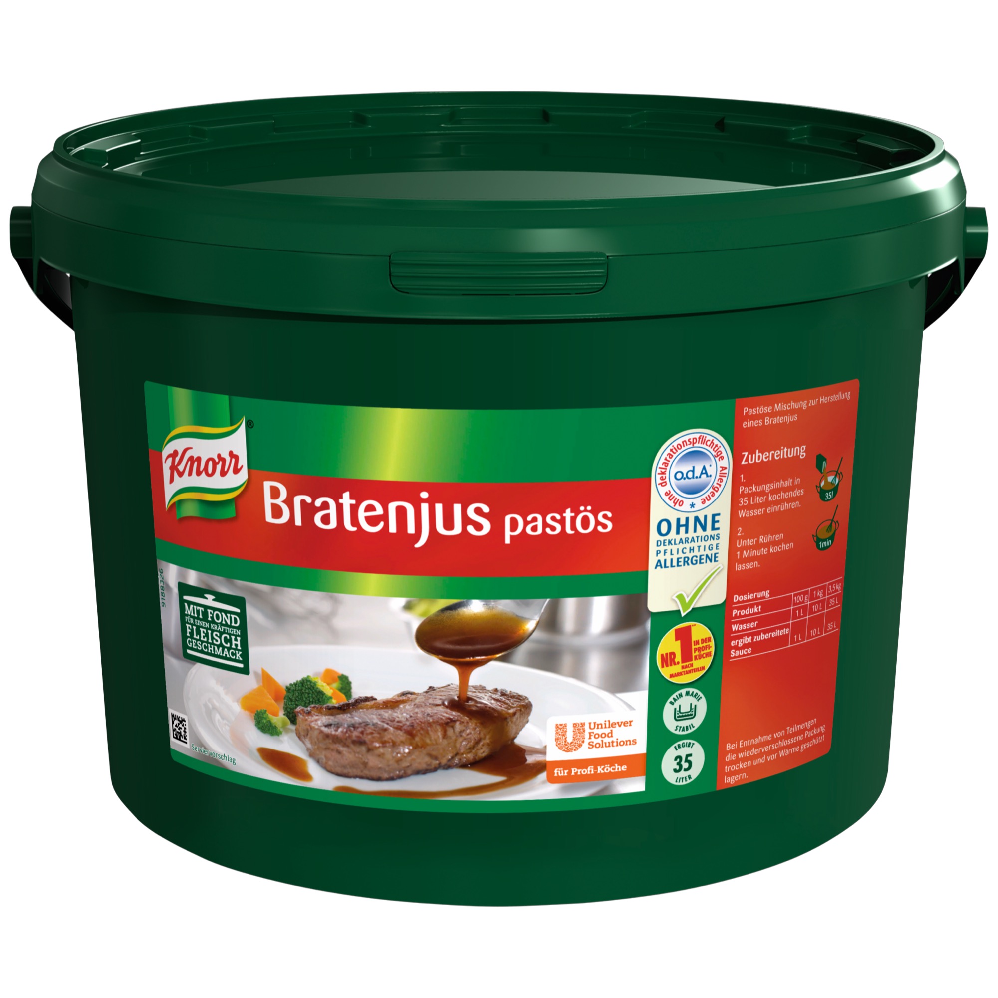 Knorr Bratenjus na omáčky pastový 3,5kg