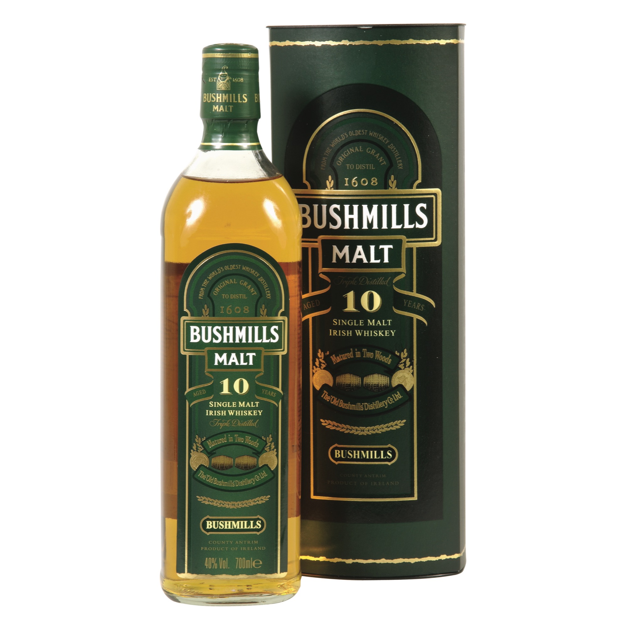 Bushmills Single Malt Whisky 10r. 0,7l