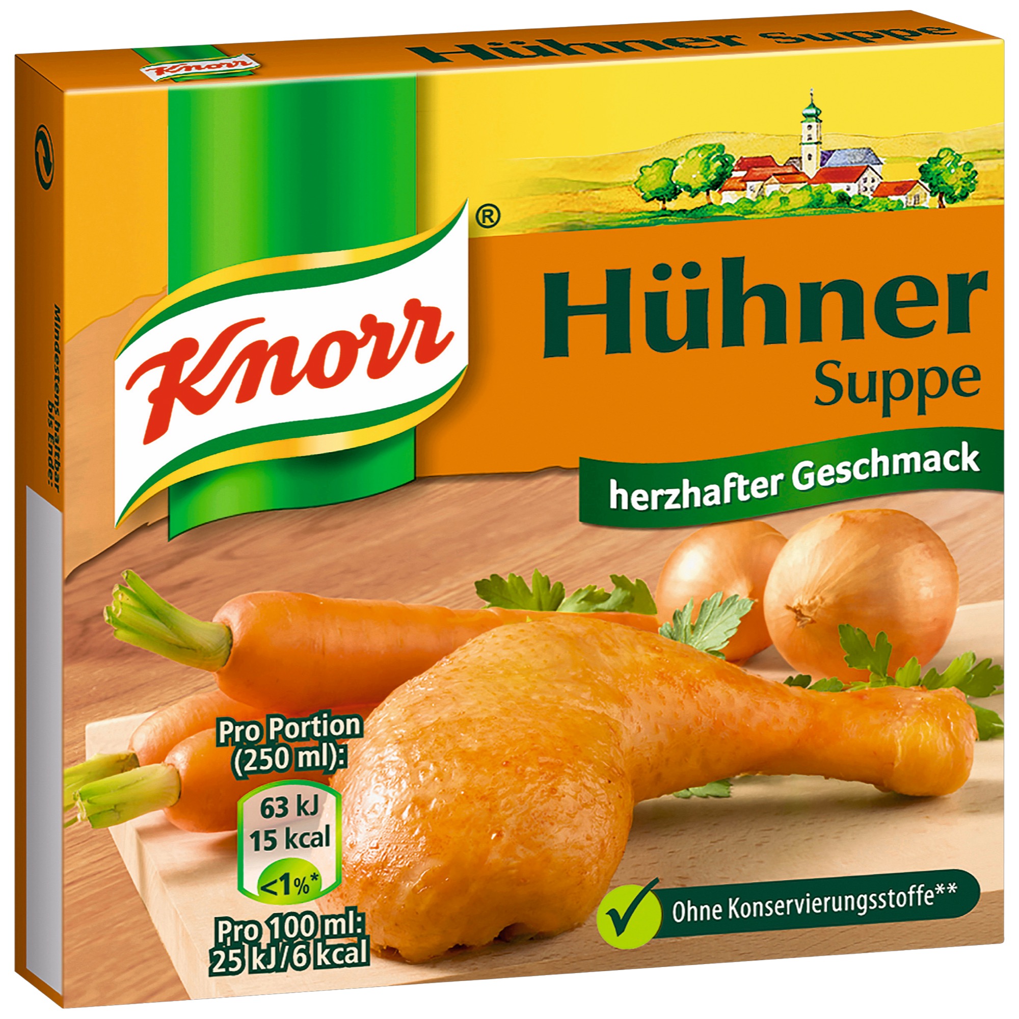 Knorr slepačí bujón kocky