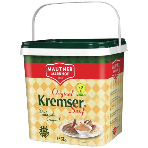 Mautner kremžská horčica 5kg