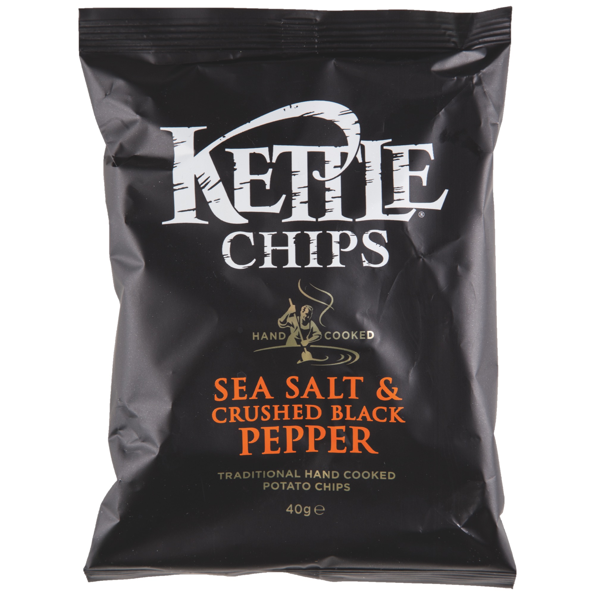 Kettle Chips 40g morská soľ korenie
