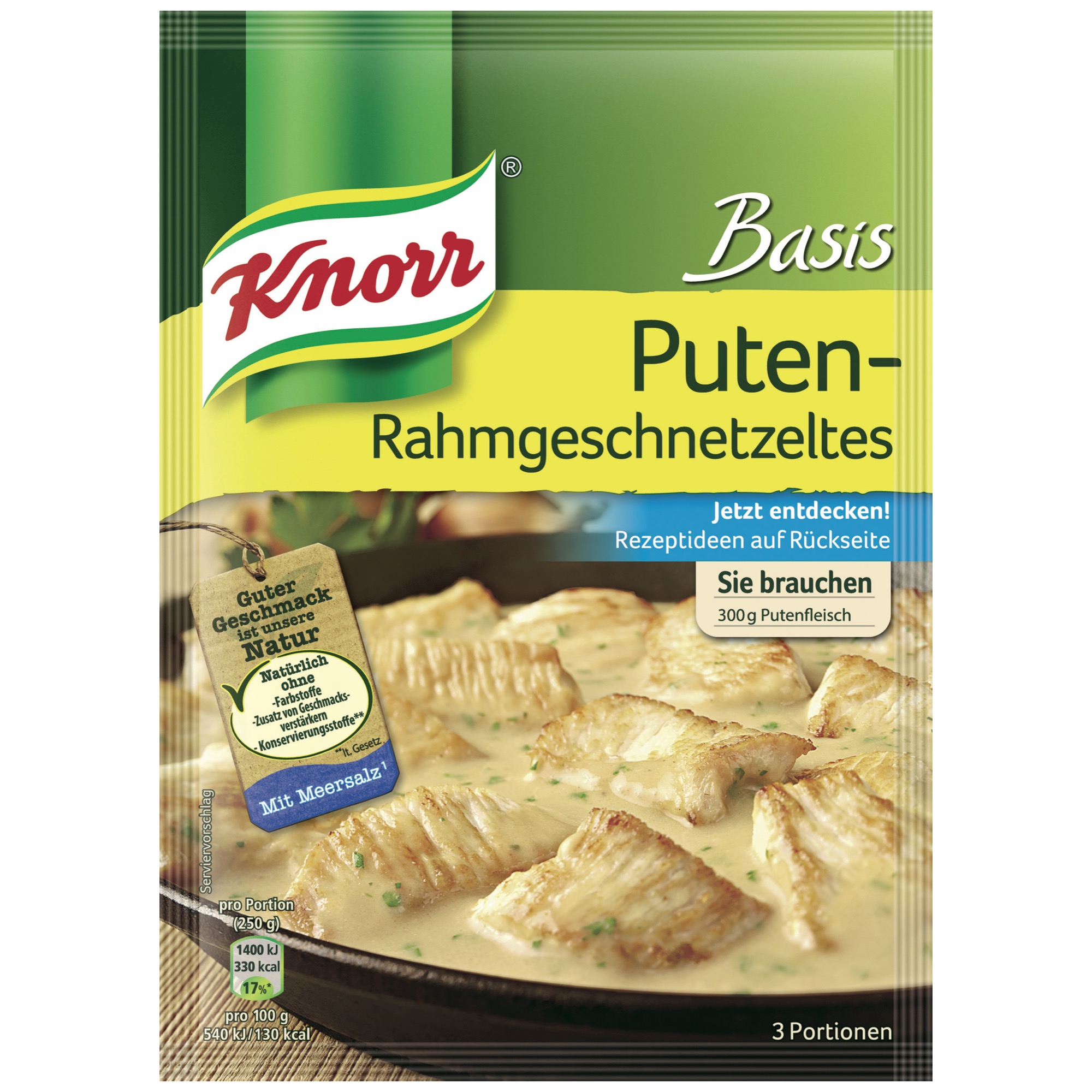 Knorr základ, morčacie na smtane