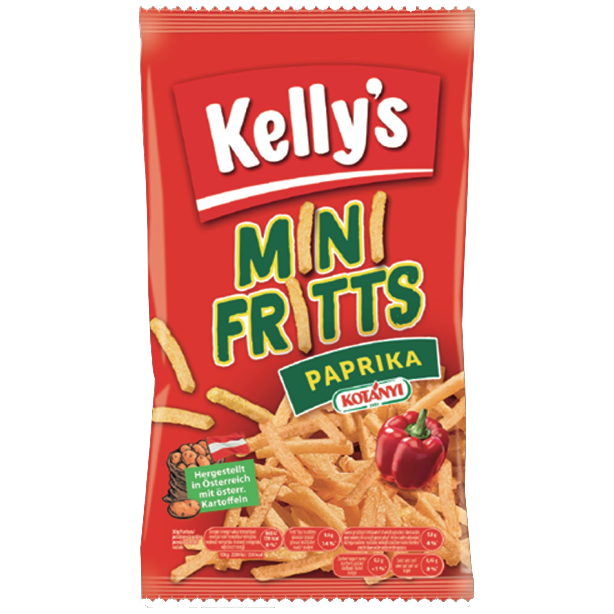 Kelly Mini Fritts 80g, Paprika