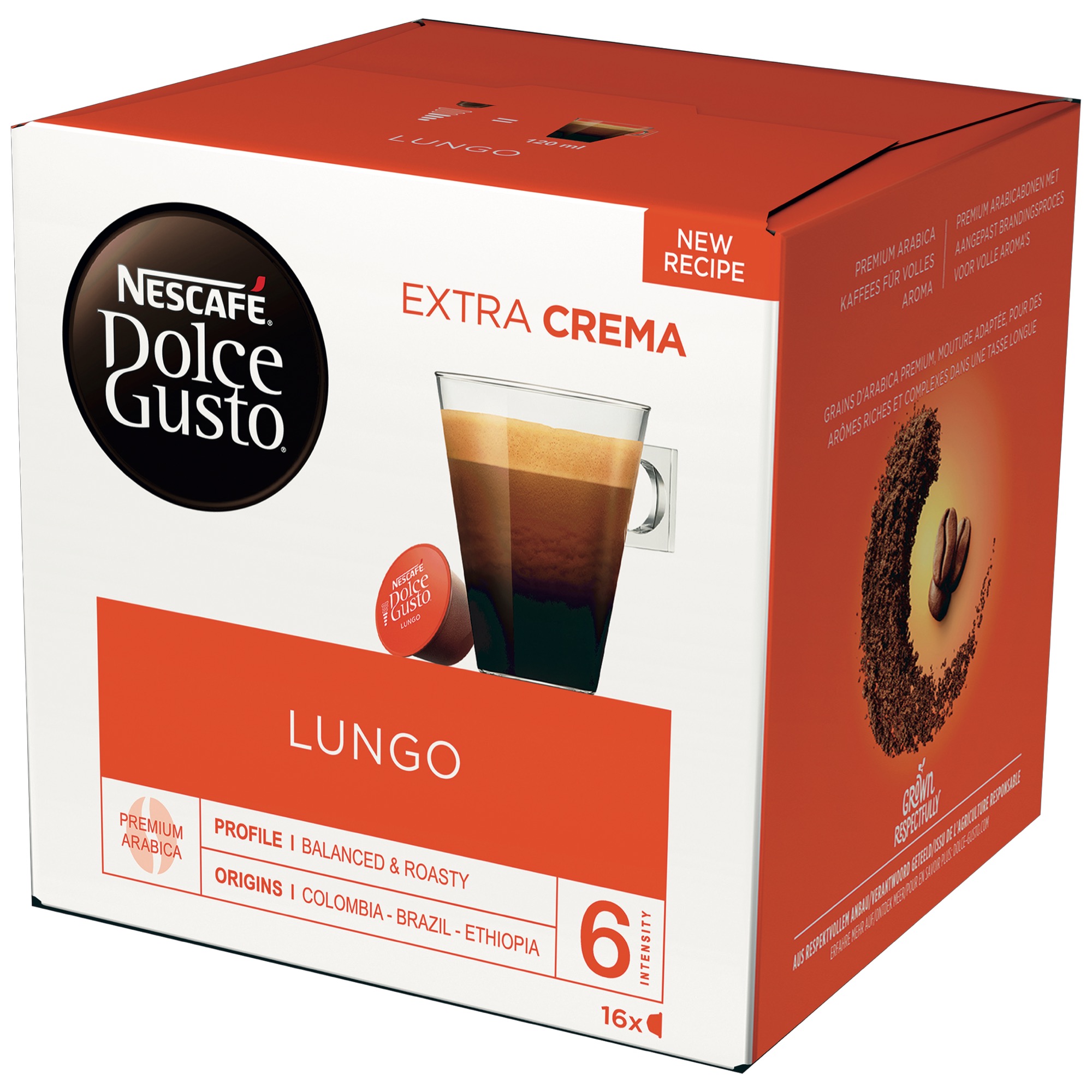 Nestle Dolce Gusto 16ks, Caffe Lungo