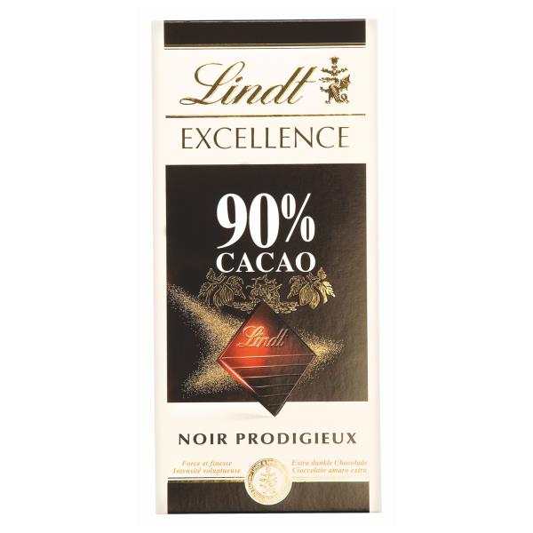 Lindt Excellence 100g 90% kakao